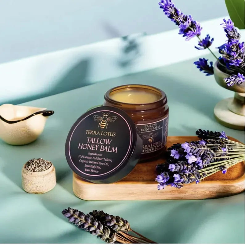 Aphrodite Grass-Fed Tallow & Honey Moisturizing Balm – 57 ml