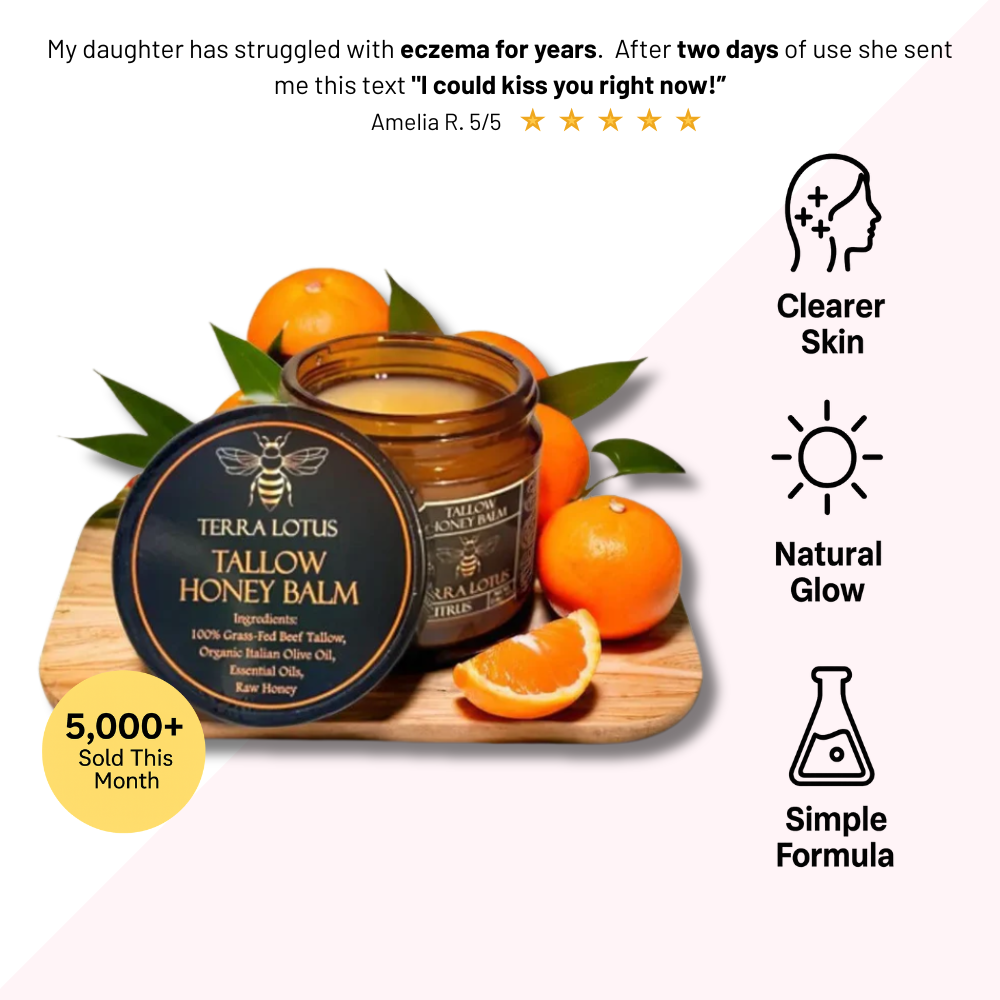 Aphrodite Grass-Fed Tallow & Honey Moisturizing Balm – 57 ml